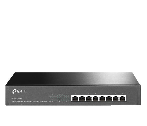 TP-LINK Przełącznik SG1008MP 8x1GB PoE+ TL-SG1008MP - 1063903 - zdjęcie